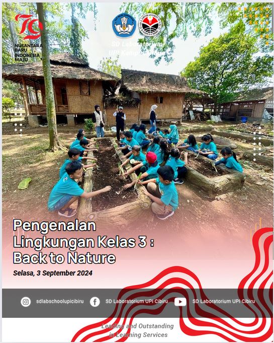 Pengenalan Lingkungan Kelas 3 : Back to Nature