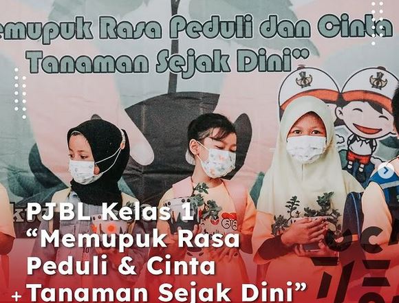 Peduli & cinta tanaman sejak dini